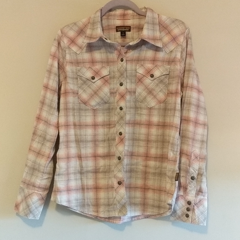 Patagonia hemp blend button up